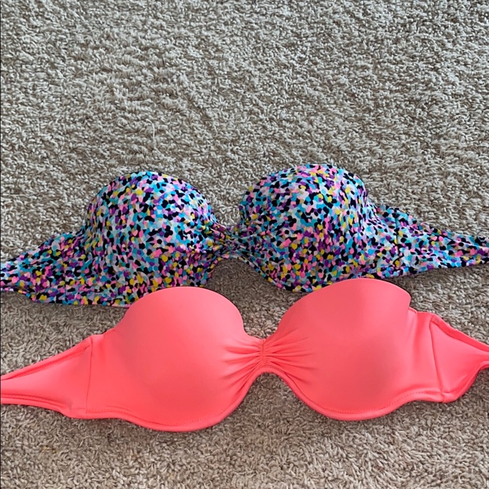 2 Victoria secret bikini tops